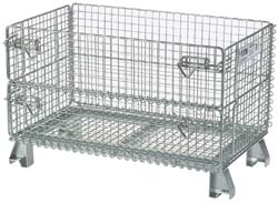 Nashville Wire JR1 Bulk Storage Container Steel, Basket-Style Bulk Container