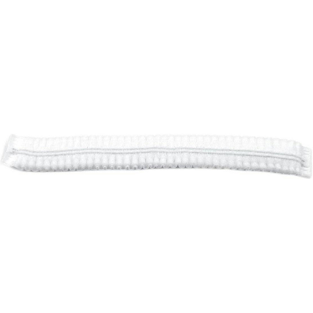 PRO-SAFE PC-PP-24W-100PK-1 Pleated Cap 24", Large, White