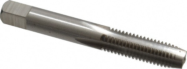 Value Collection JY4842084 Straight Flute Tap 3/8-18 UNS, 4 Flutes, Plug, 3B Class of Fit, High Speed Steel, Bright/Uncoated
