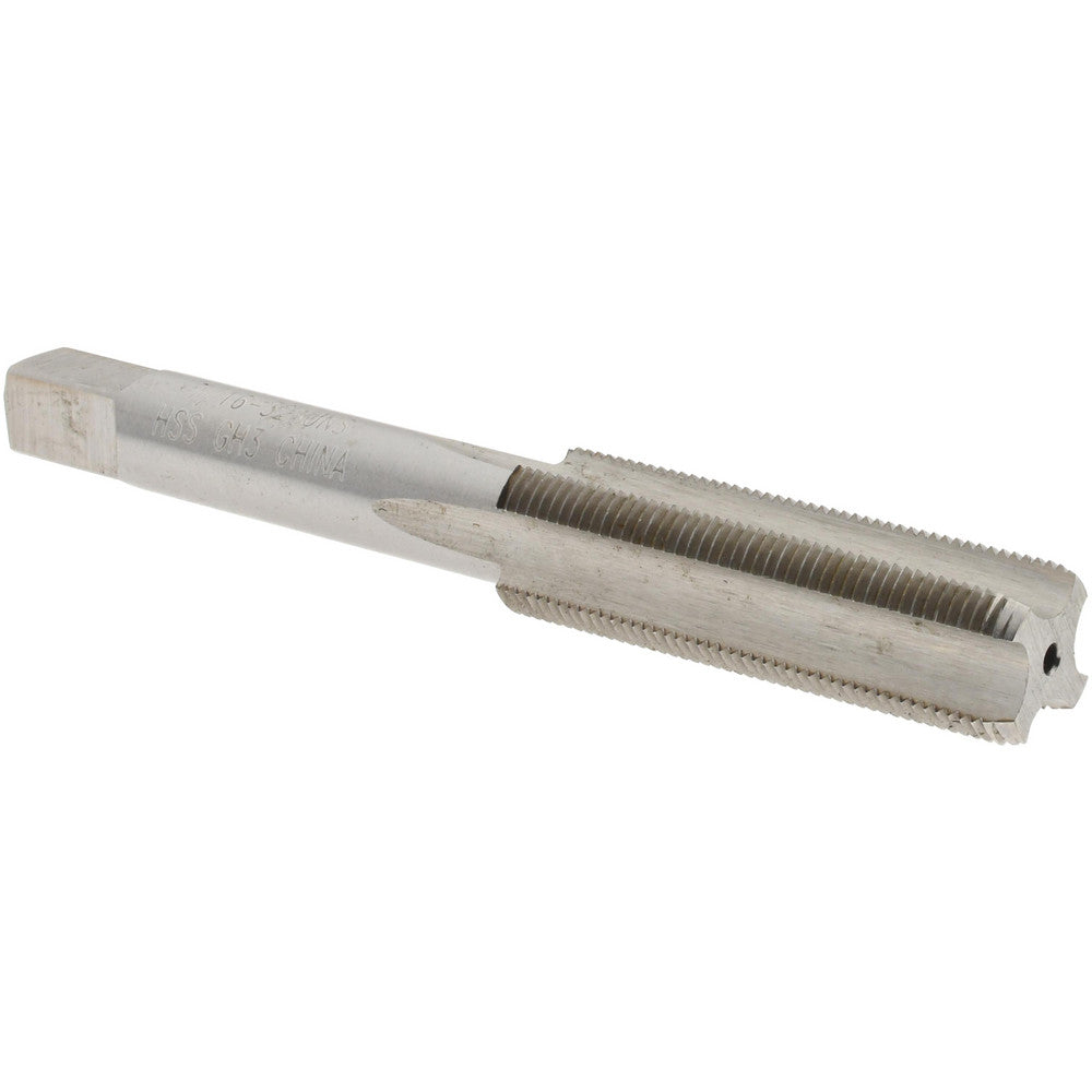 Value Collection JY4843330 Straight Flute Tap 7/16-32 UNS, 4 Flutes, Bottoming, 3B Class of Fit, High Speed Steel, Bright/Uncoated