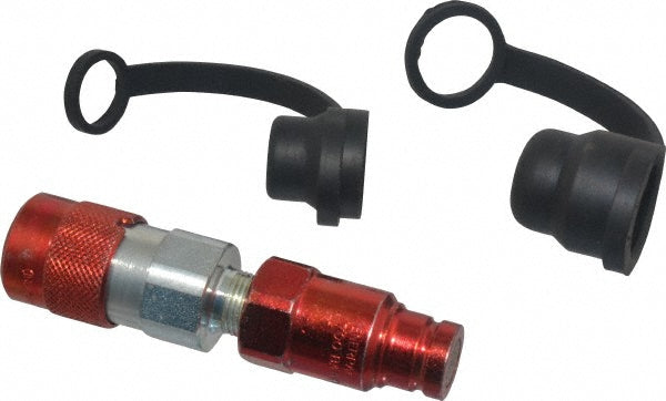 Enerpac F604 Hydraulic Hose Flush Face Coupler Set 3/8", 10,000 psi