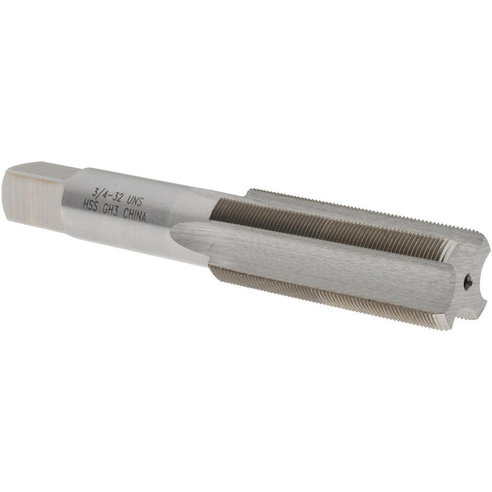 Value Collection JY4847331 Straight Flute Tap 3/4-32 UNS, 4 Flutes, Bottoming, 3B Class of Fit, High Speed Steel, Bright/Uncoated