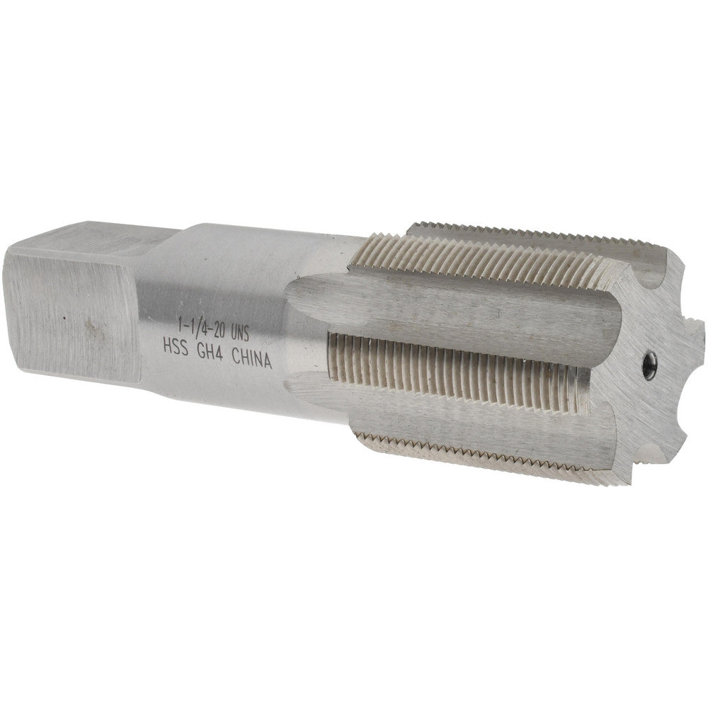 Value Collection JY4870200 Straight Flute Tap 1-1/4-20 UNS, 6 Flutes, Plug, 3B Class of Fit, High Speed Steel, Bright/Uncoated