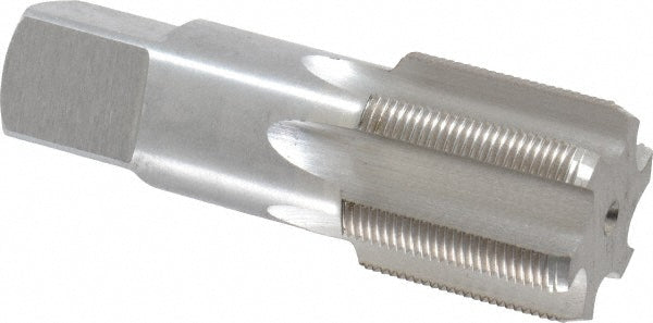 Value Collection JY4872180 1-3/8 - 18 Bottoming RH 3B H4 Bright High Speed Steel 6-Flute Straight Flute Hand Tap
