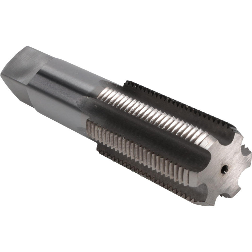 Value Collection JY4876033 Straight Flute Tap 1-5/8-8 UNS, 6 Flute, Bottoming Chamfer, High-Speed Steel, Bright/Uncoated Finish