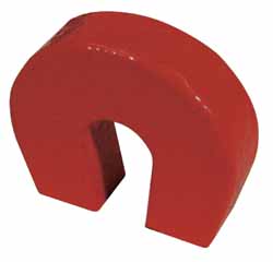 Eclipse M2904A/MSC 5/16" Overall Width, 7/8" Deep, 1" High, 5-1/4 Lb Average Pull Force, Alnico Horseshoe Magnet