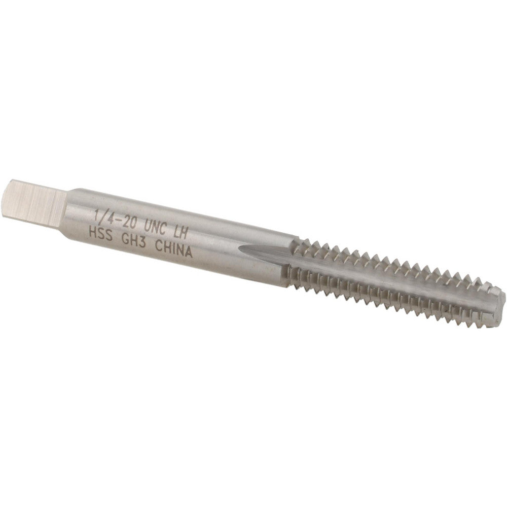 Value Collection MSC-04910212 Straight Flute Tap 1/4-20 UNC, 4 Flute, Bottoming Chamfer, 3B Class of Fit, HSS, Bright/Uncoated Finish
