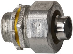 Cooper Crouse-Hinds LT50 Conduit Connector For Liquid-Tight, Malleable Iron, 1/2" Trade Size
