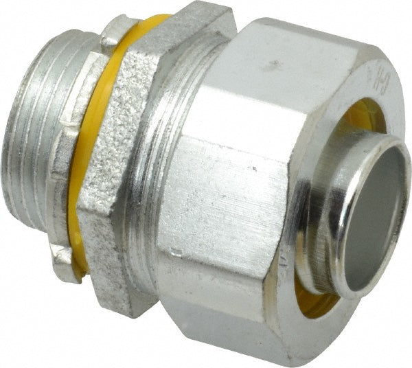 Cooper Crouse-Hinds LT75 Conduit Connector For Liquid-Tight, Malleable Iron, 3/4" Trade Size