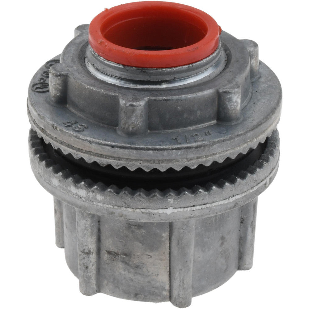 Cooper Crouse-Hinds ST 1 Conduit Hub For Rigid & Intermediate (IMC), Zinc, 1/2" Trade Size