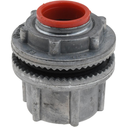 Cooper Crouse-Hinds ST 1 Conduit Hub For Rigid & Intermediate (IMC), Zinc, 1/2" Trade Size