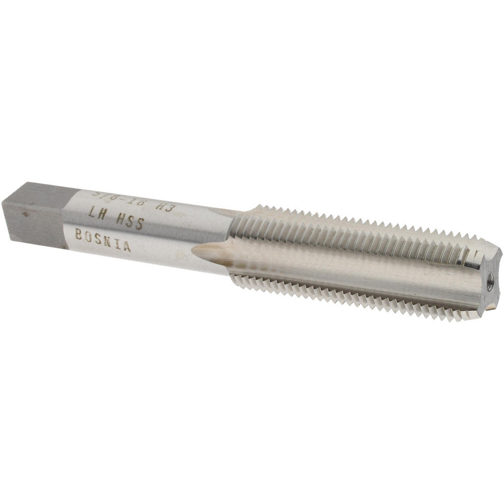 Value Collection MSC-04916193 Straight Flute Tap 5/8-18 UNF, 4 Flutes, Bottoming, 3B Class of Fit, High Speed Steel, Bright/Uncoated
