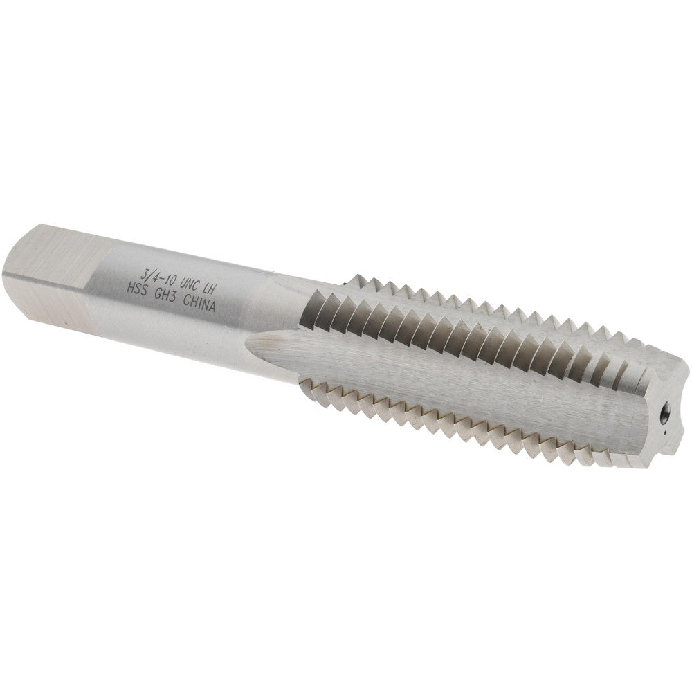 Value Collection JY4917100 Straight Flute Tap 3/4-10 UNC, 4 Flutes, Plug, High Speed Steel, Bright/Uncoated