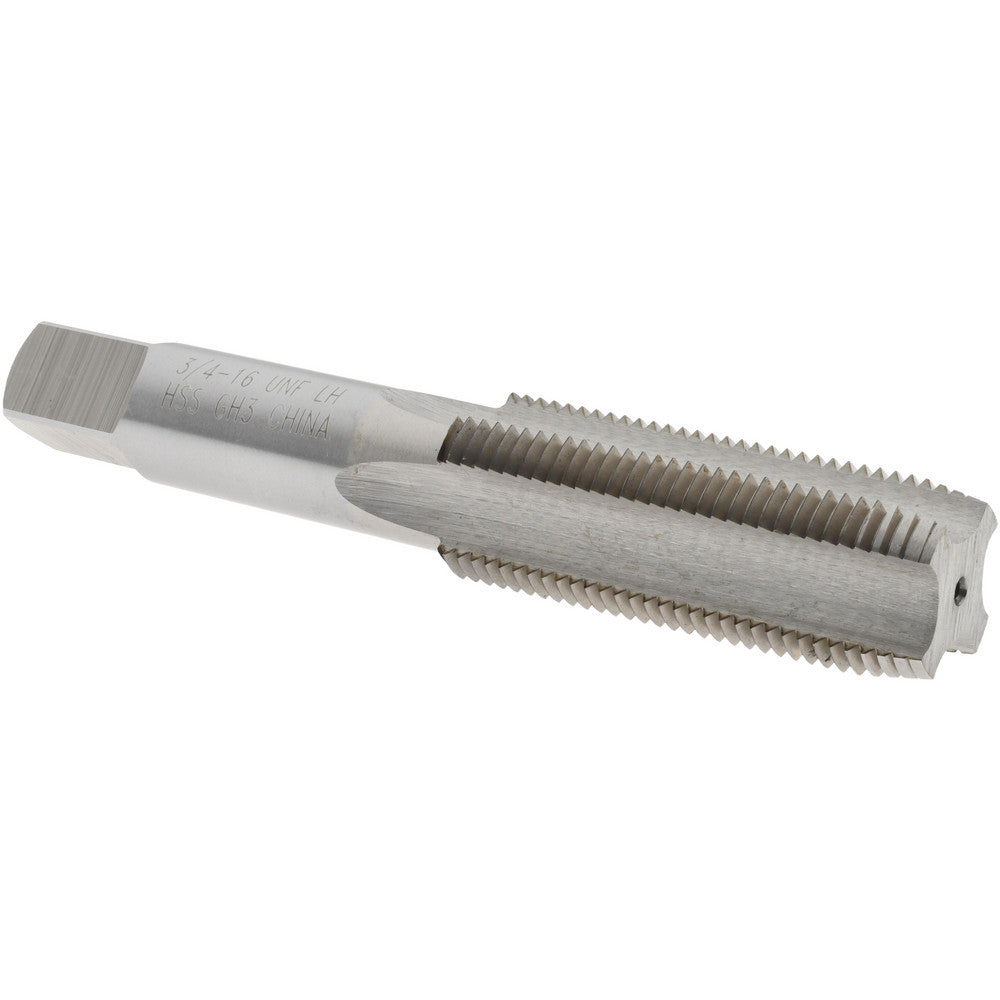 Value Collection JY4917167 Straight Flute Tap 3/4-16 UNF, 4 Flutes, Plug, 3B Class of Fit, High Speed Steel, Bright/Uncoated