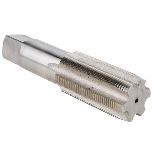 Value Collection MSC-04919676 1-1/2 - 12 Taper LH 3B H4 Bright High Speed Steel 6-Flute Straight Flute Hand Tap