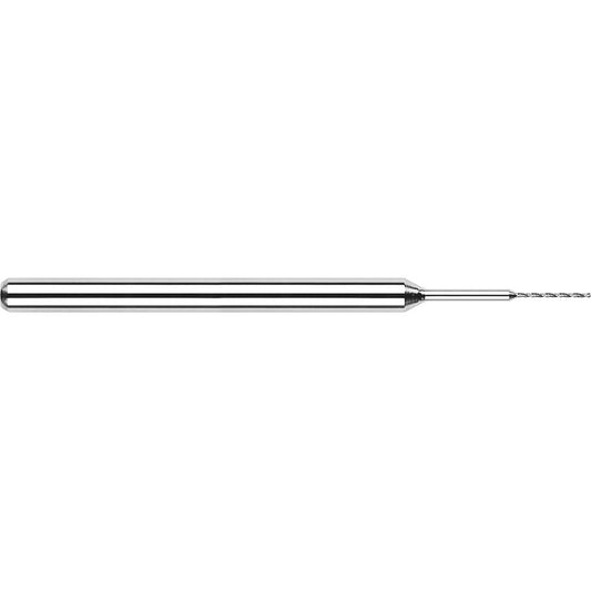 Harvey Tool 810100 Micro Drill Bit #87 (0.0100"), 130 deg, Solid Carbide