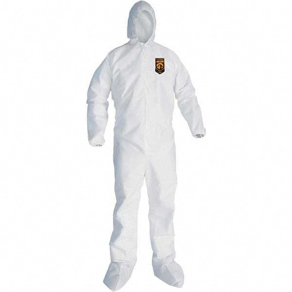 KleenGuard 46126 Disposable Coveralls Size 3X-Large, SMS, Zipper Closure