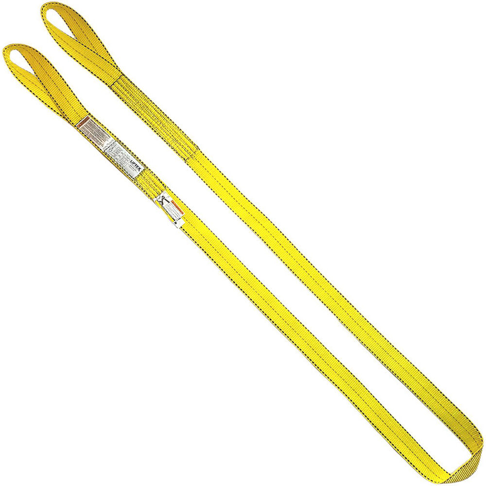 Liftex TE291X8PD Web Slings Sling Type Twisted Eye & Eye, Type 4  Sling Material Polyester  Sling Length (Feet) 8  Sling Width (Inch) 1  Number of Legs 1  Leg Length (Inch) 8