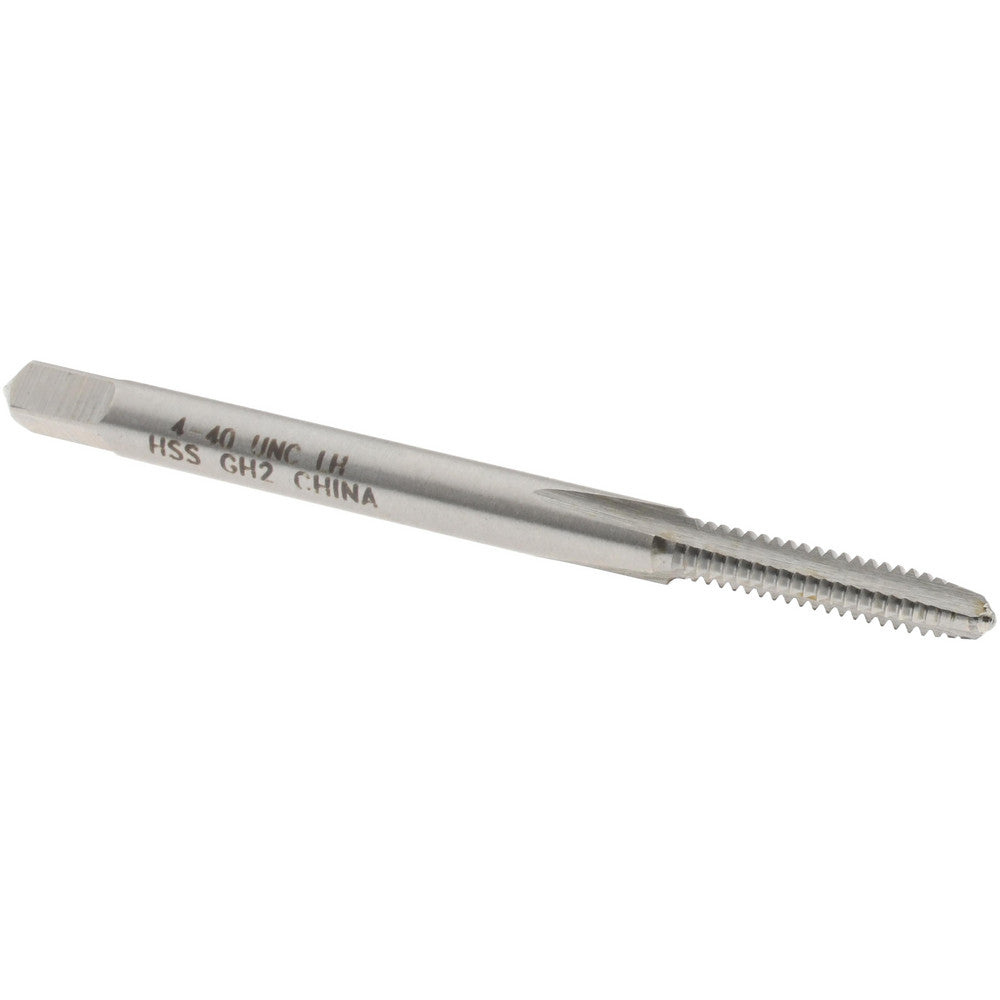 Value Collection JY4944401 Straight Flute Tap #4-40 UNC, 3 Flutes, Plug, 2B/3B Class of Fit, High Speed Steel, Bright/Uncoated