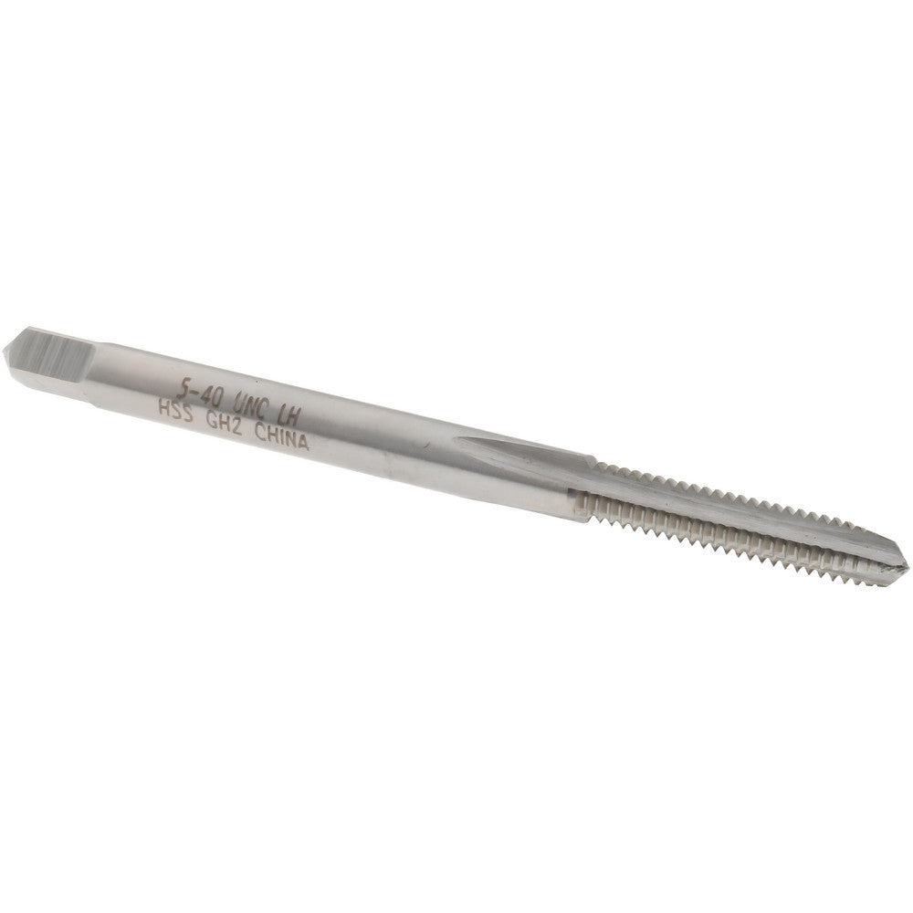 Value Collection JY4945408 Straight Flute Tap #5-40 UNC, 3 Flutes, Plug, 2B/3B Class of Fit, High Speed Steel, Bright/Uncoated