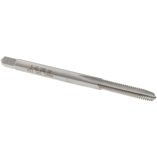 Value Collection JY4945408 Straight Flute Tap #5-40 UNC, 3 Flutes, Plug, 2B/3B Class of Fit, High Speed Steel, Bright/Uncoated