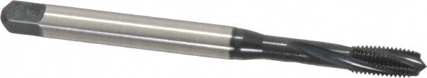 Emuge BU456011.5637 #10-32 UNF, 3 Flute, 15&deg Helix, Modified Bottoming Chamfer, Nitride/Oxide Finish, Cobalt Spiral Flute STI Tap
