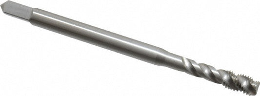 Emuge BU513510.5635 #6-40 UNF, 3 Flute, 45&deg Helix, Bottoming Chamfer, Bright Finish, Cobalt Spiral Flute STI Tap