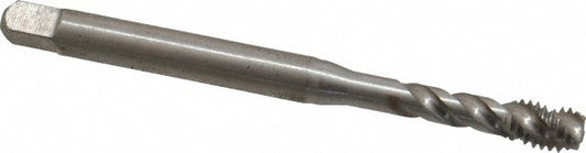 Emuge BU513510.5615 #10-24 UNC, 3 Flute, 45&deg Helix, Bottoming Chamfer, Bright Finish, Cobalt Spiral Flute STI Tap