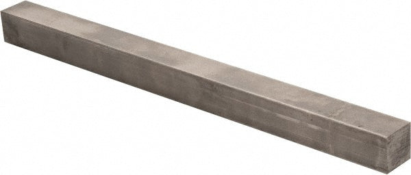 Precision Brand Products 56510 Mill Key Stock 7/8" High, 7/8" Wide, 12" Long, Low Carbon Steel, Plain Finish