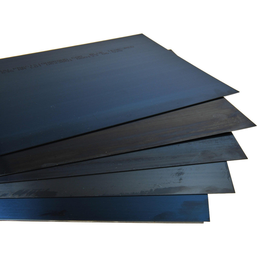Precision Brand Products 23290 6 Piece, 0.005 to 0.032 Inch Thickness, Spring Steel Shim Stock Sheet Assortment