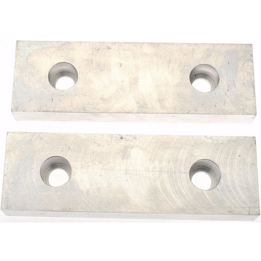 Gibraltar 428-1071 Vise Jaw 8.13" Wide, 2-1/2" High, 1.2500" Thick, Flat