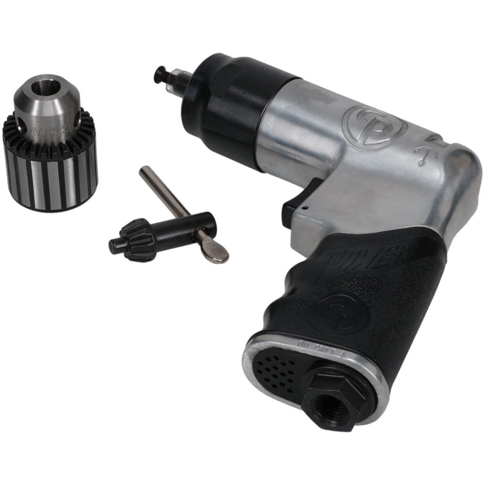 Chicago Pneumatic T025180 Air Drill 3/8" Keyed Chuck, Reversible