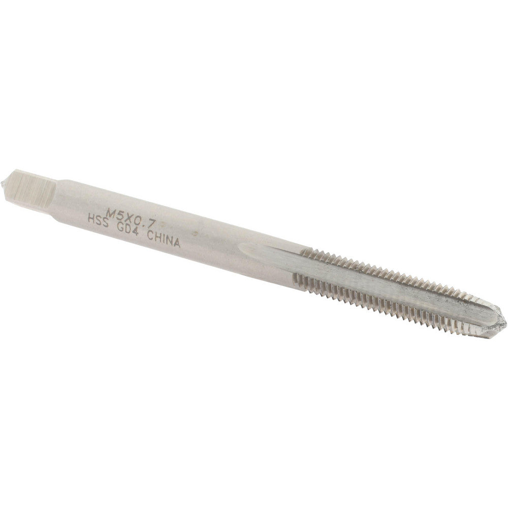 Value Collection JY4995767 Straight Flute Tap M5x0.70 Metric Special, 4 Flutes, Plug, 6H Class of Fit, High Speed Steel, Bright/Uncoated