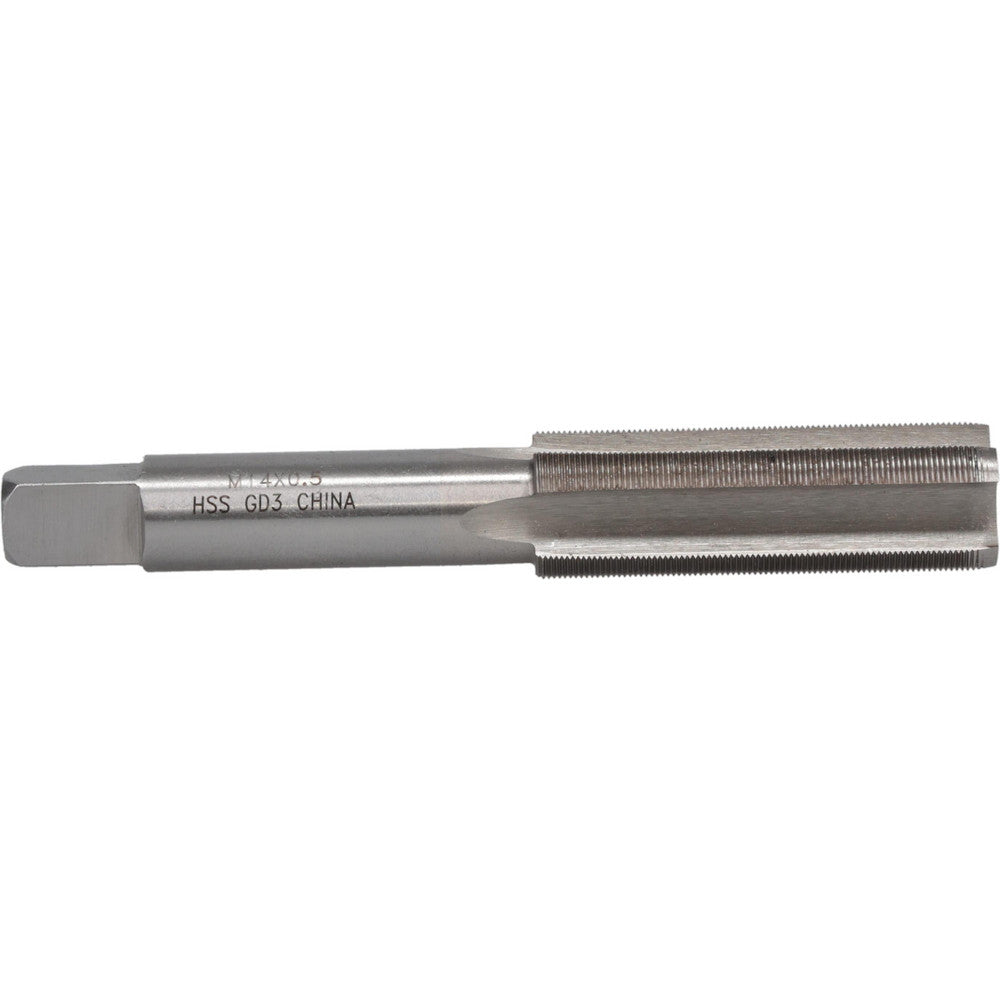 Value Collection JY4996021 Straight Flute Tap M14x0.5 Metric Special, 4 Flute, Plug Chamfer, 6H Class of Fit, High-Speed Steel, Bright/Uncoated Finish