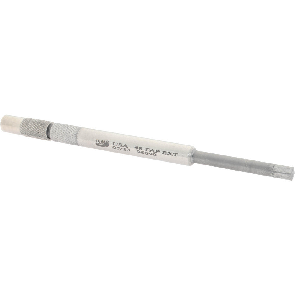 Whitney Tool Co. 96090 Tap Extension #8 Tap, 5" OAL, 0.168" Tap Shank Dia