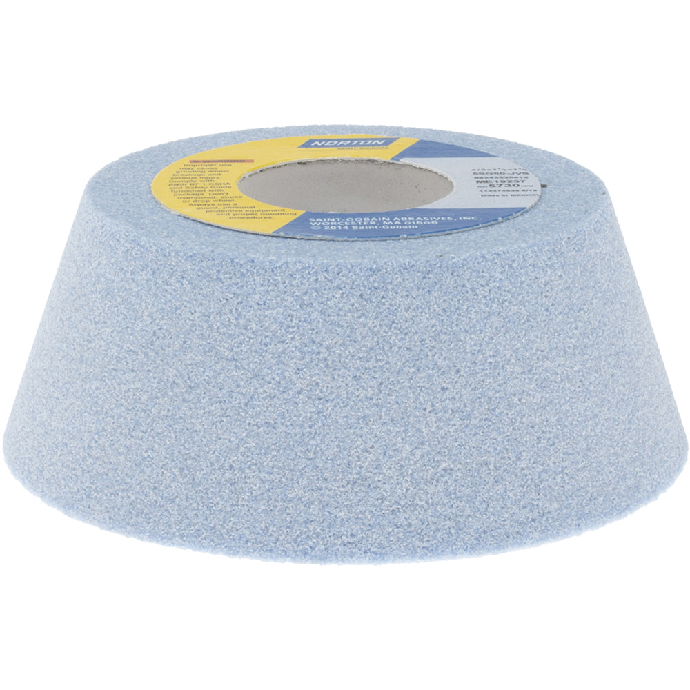 Norton 66243530415 Tool & Cutting Grinding Wheel 4" Dia, 60 Grit, J Hardness, Type 11