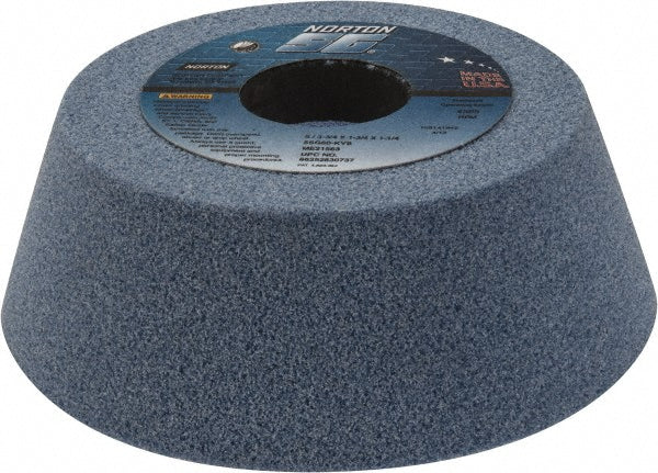 Norton 66252830737 Tool & Cutting Grinding Wheel 5" Dia, 60 Grit, K Hardness, Type 11