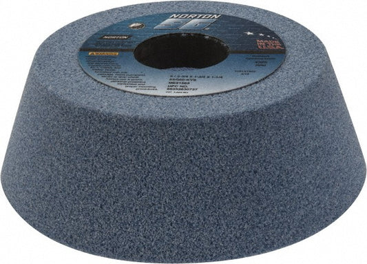 Norton 66252830737 Tool & Cutting Grinding Wheel 5" Dia, 60 Grit, K Hardness, Type 11