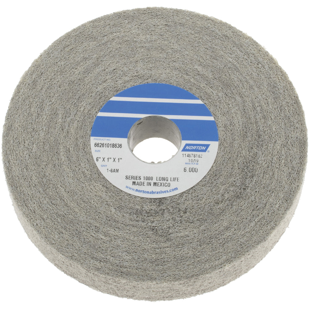 Norton 66261018636 Deburring Wheel  Density 8, Aluminum Oxide