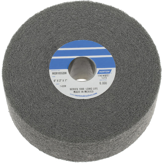 Norton 66261055206 Deburring Wheel  Density 6, Silicon Carbide