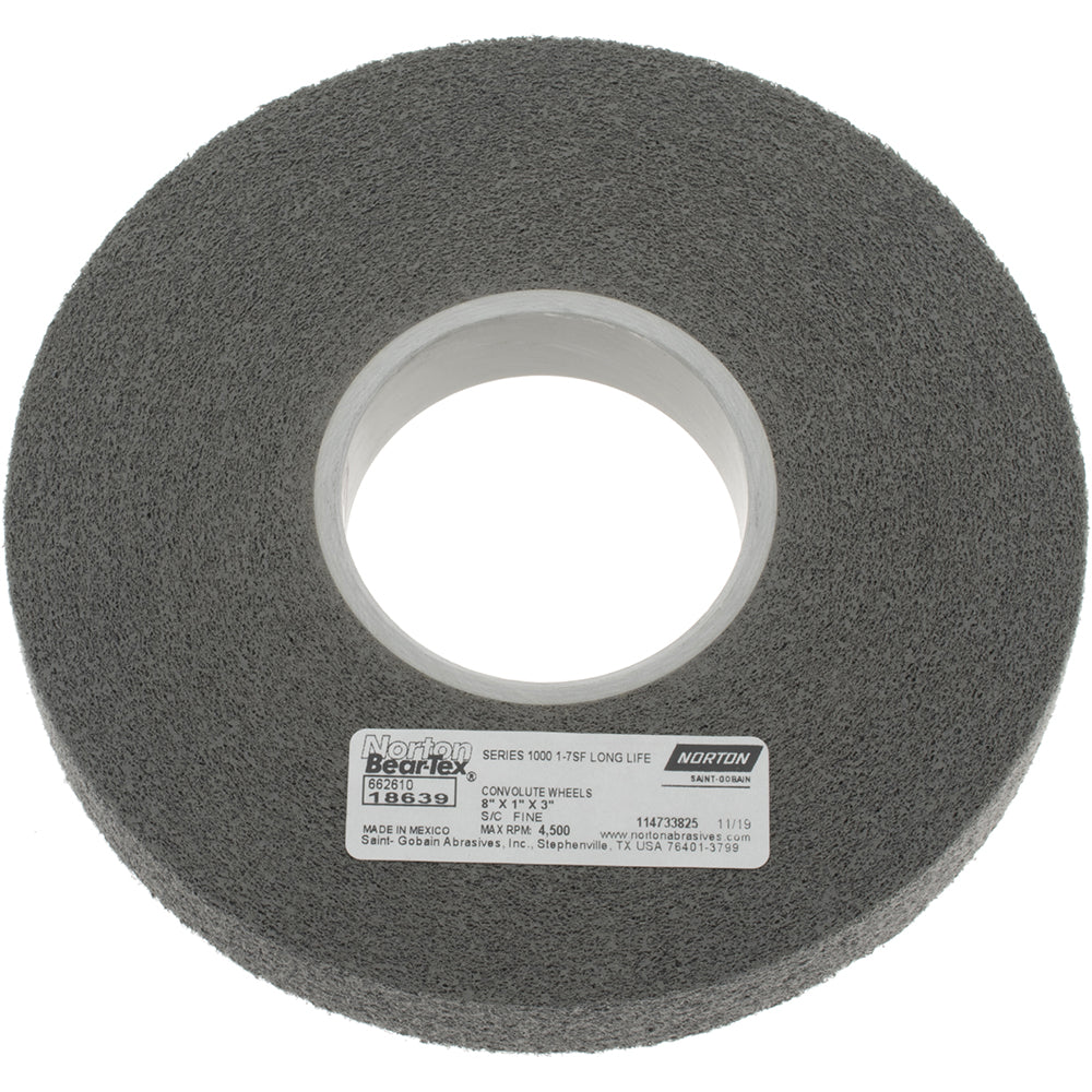 Norton 66261018639 Deburring Wheel  Density 7, Silicon Carbide