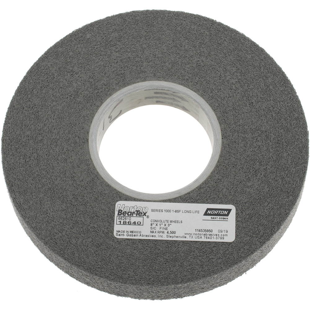 Norton 66261018640 Deburring Wheel  Density 8, Silicon Carbide