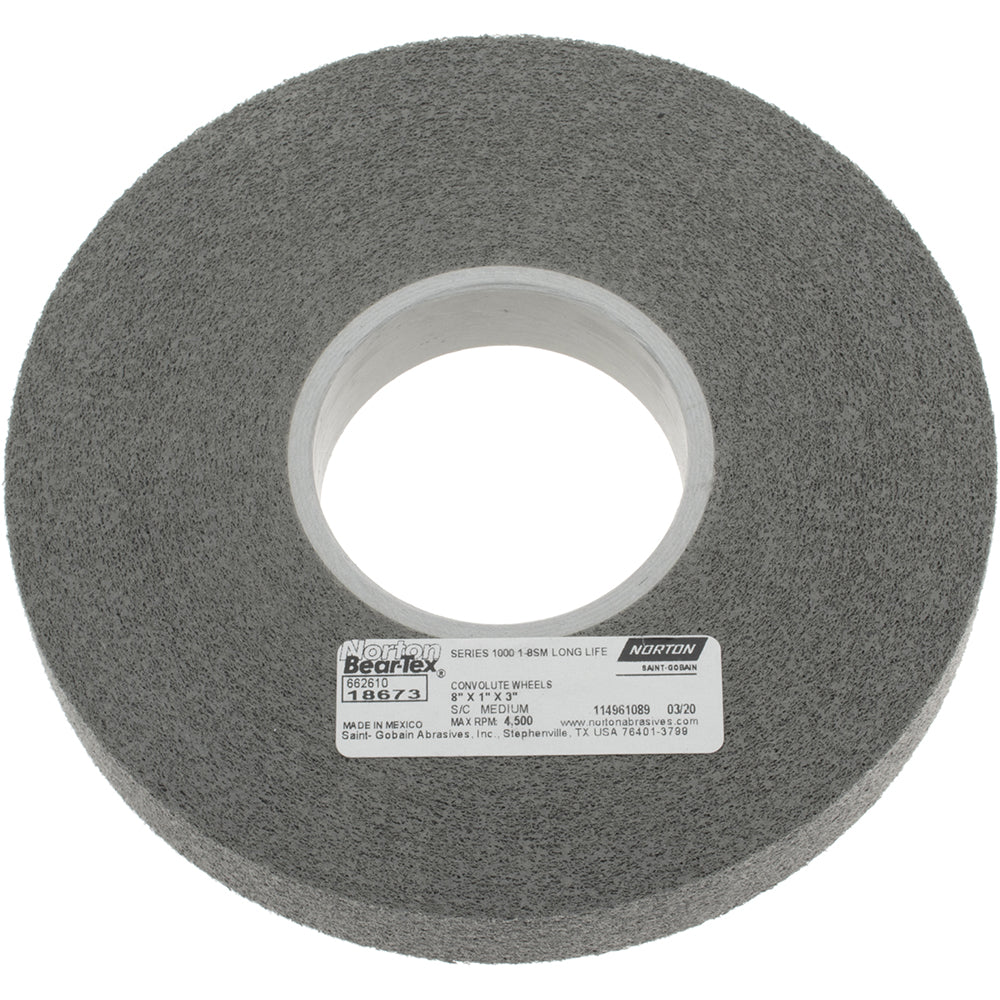 Norton 66261018673 Deburring Wheel  Density 8, Silicon Carbide