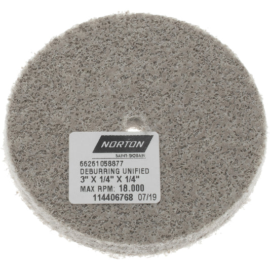 Norton 66261058877 Deburring Wheel  Aluminum Oxide