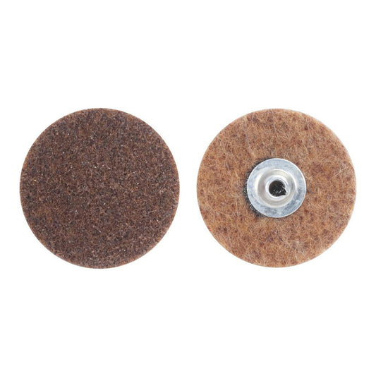 Norton 66261009186 Quick-Change Disc Speed-Lok TS, 3" Disc Dia, Aluminum Oxide, Non-Woven