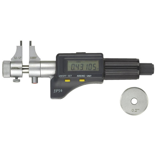 Fowler 54-860-275-0 Electronic Inside Micrometer 0.0200 to 1.2000", IP40/IP54