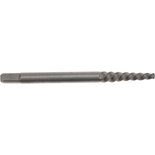 Value Collection 312-8921 Spiral Flute Screw Extractor #1, for 2.5 to 4 mm, 3/32 to 5/32 in, M2.5 to M4 & #3 to #6 Screws
