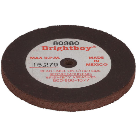 Cratex 80380 Surface Grinding Wheel 2" Dia, 1/8" Thick, 1/8" Arbor, 46 Grit