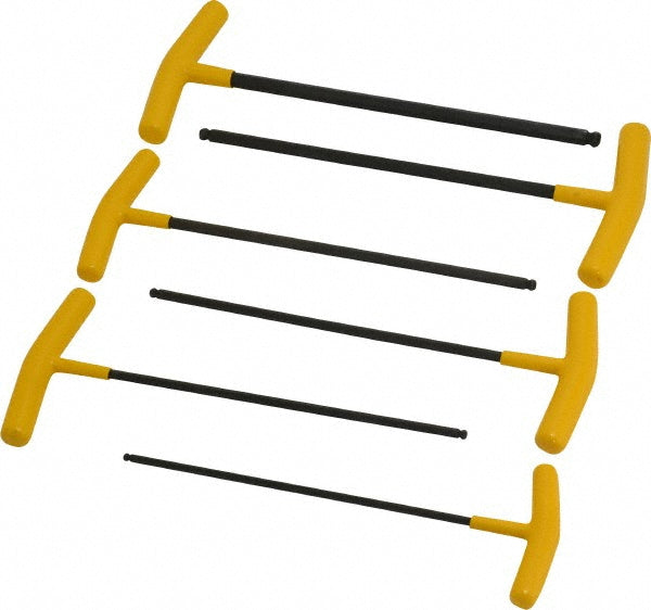 Bondhus 13146 6 Piece T-Handle Ball End Hex Key Set