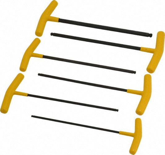 Bondhus 13146 6 Piece T-Handle Ball End Hex Key Set